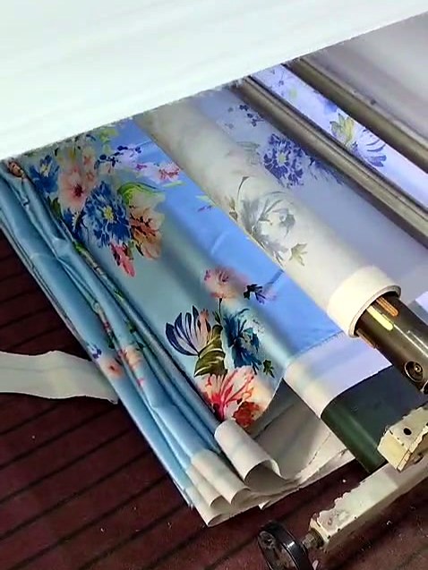 Digitally printed fabric at Ameen Textile Mills, Faisalabad