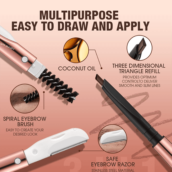 O.TWO.O 3in1 Eyebrow Pencil