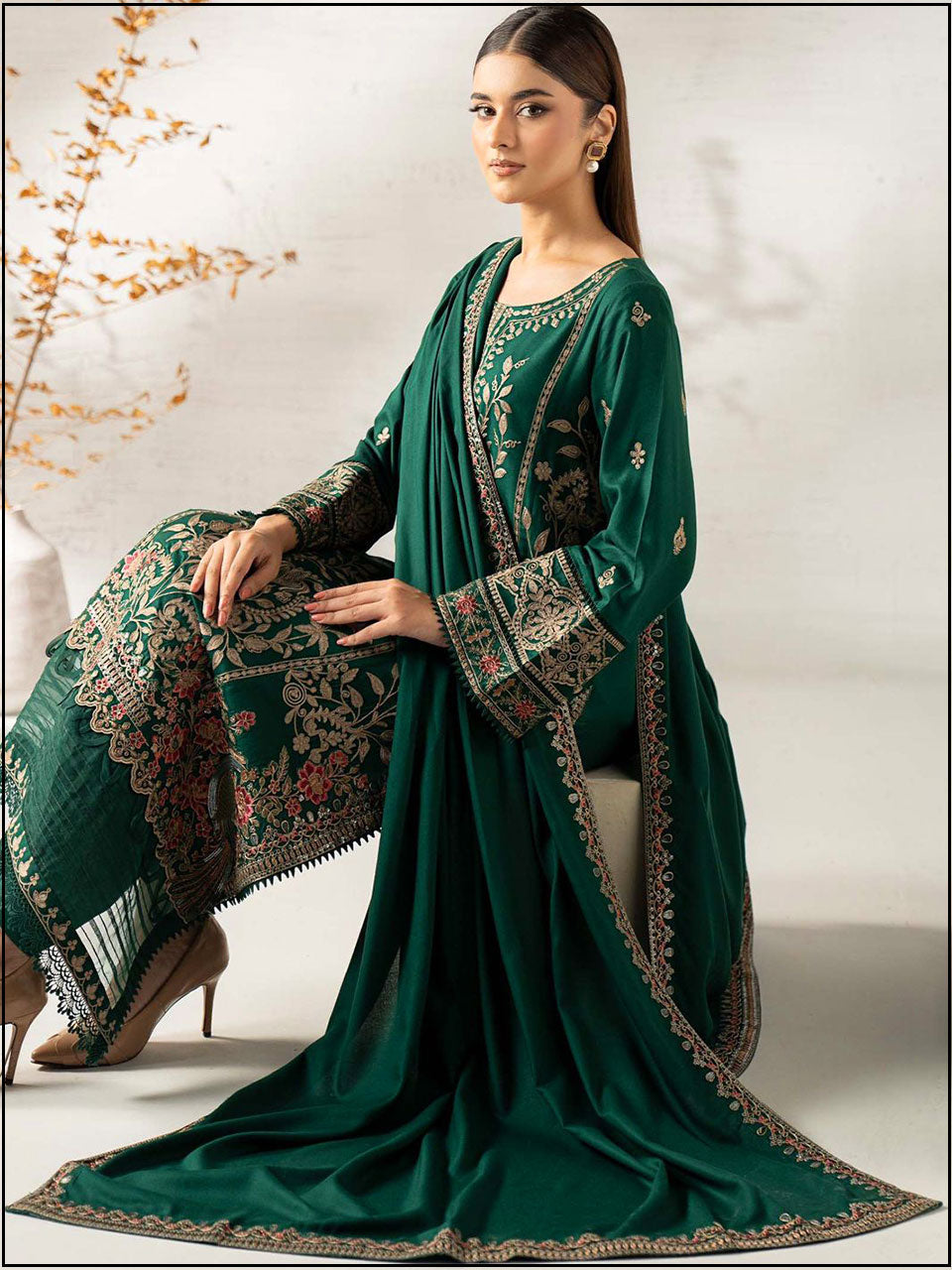 ATM26108 | Maria B Designer Luxury Lawn Suit