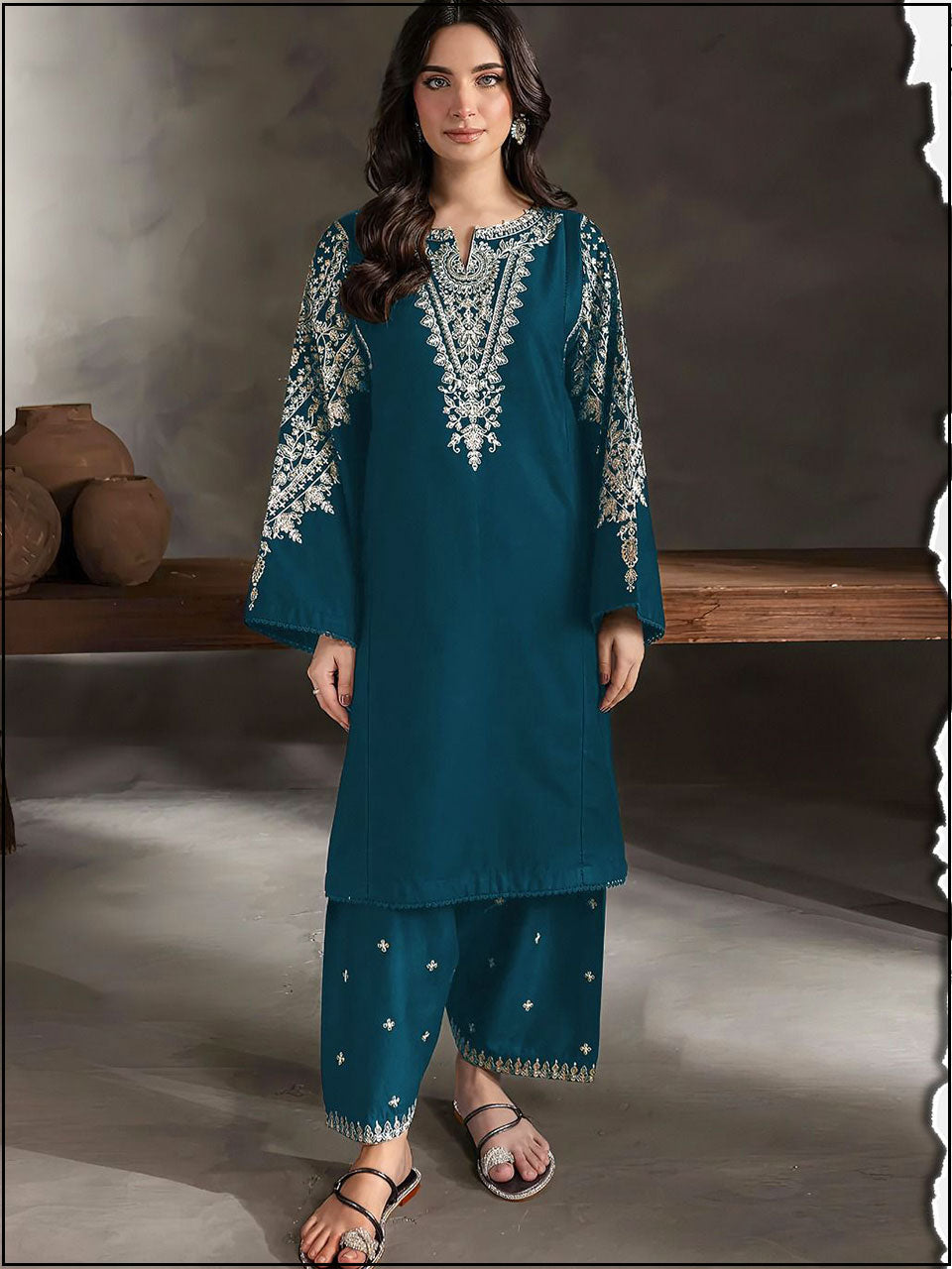 ATM26110 | Batik Designer Luxury Lawn Suit