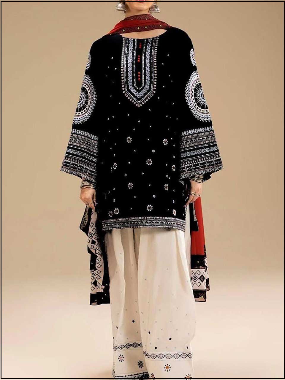 Jazmin - 3PC EMBROIDERED LUXURY LAWN SUIT