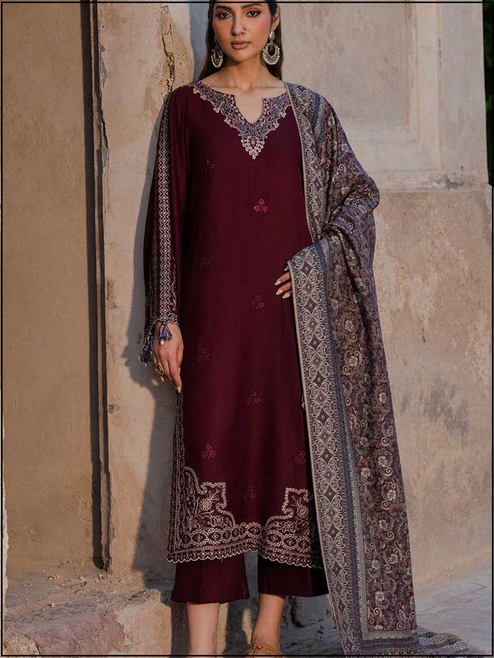 Izel - 3PC EMBROIDERED LUXURY LAWN SUIT