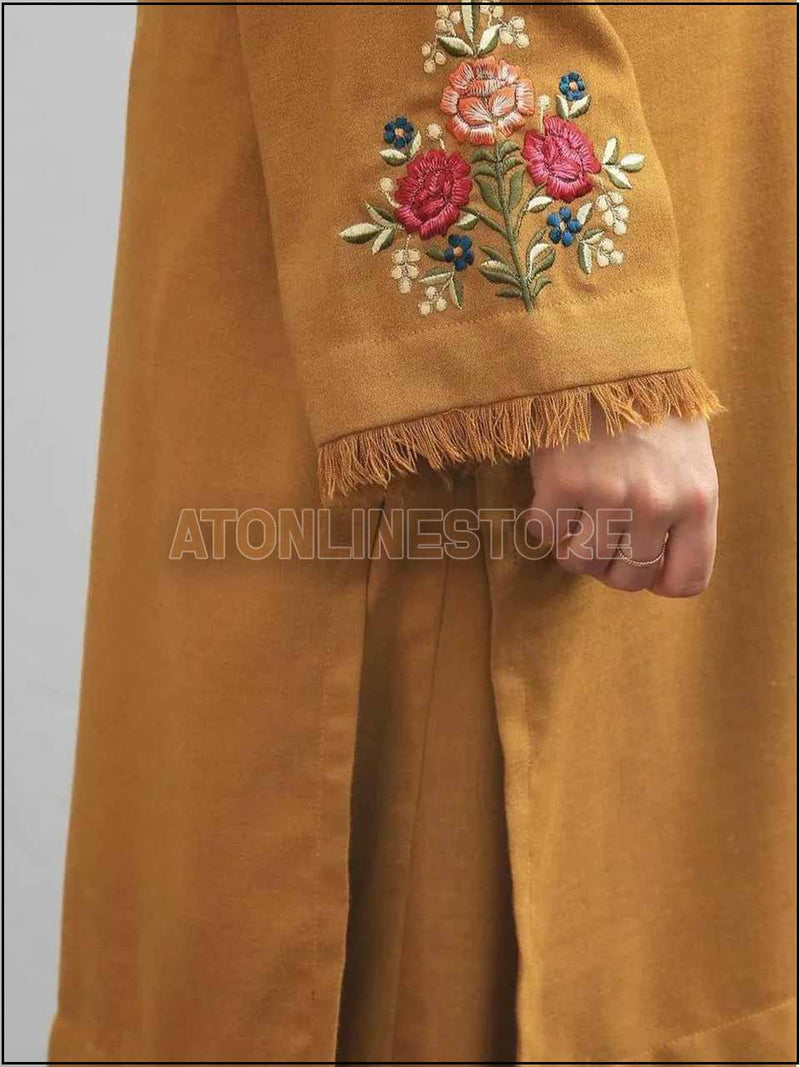 ATM24013 2-Peice Cotton Lawn Embroidered Readymade Suit