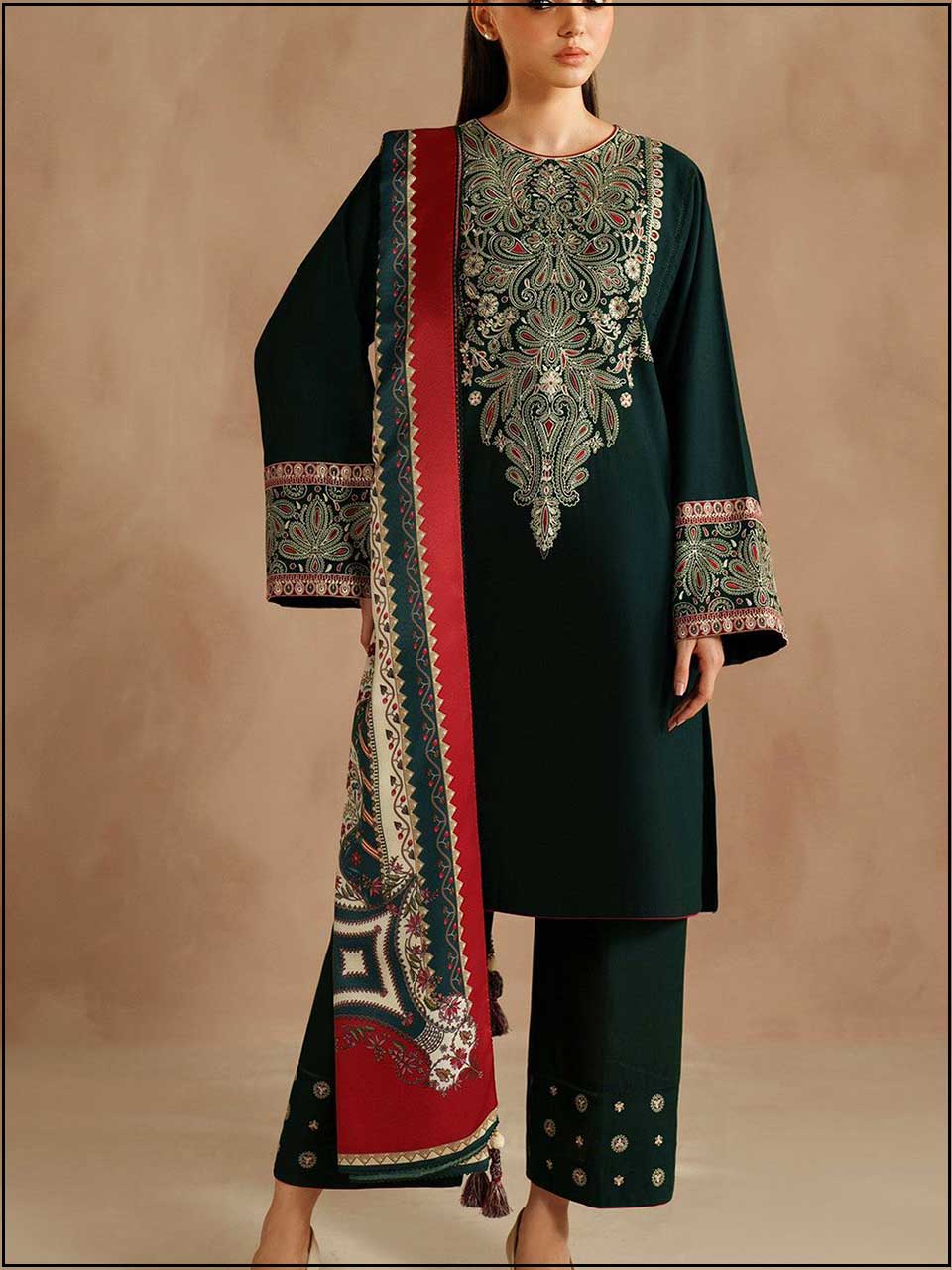 Jamin - 3PC EMBROIDERED LUXURY LAWN SUIT