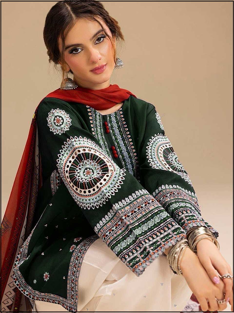 Jamin - 3PC EMBROIDERED LUXURY LAWN SUIT