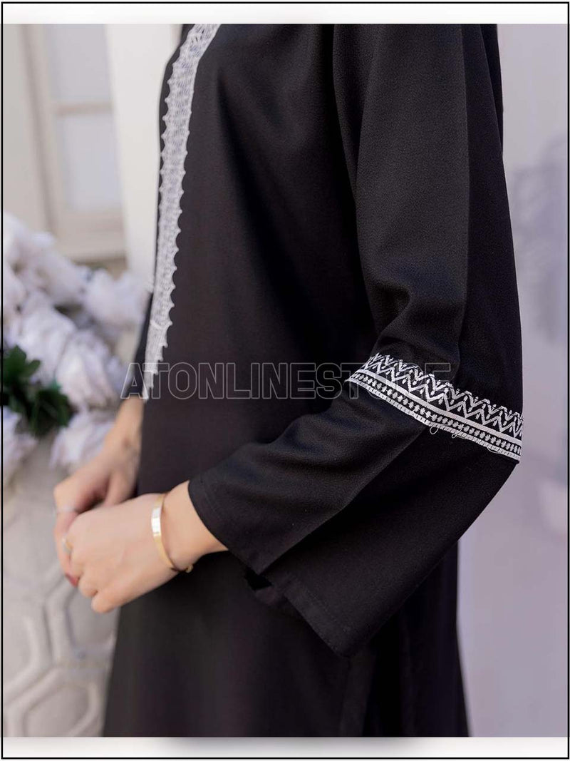 ATM24086 2-Piece Linen Readymade Embroidered Suit
