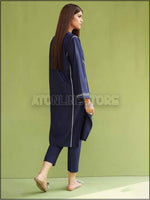 ATM24011 2-Peice Viscose Readymade Blue Suit