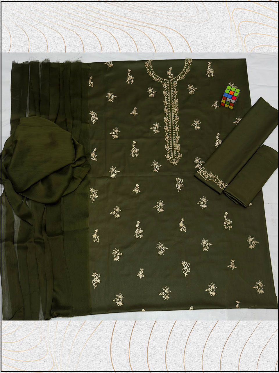 ATM26107 | Batik Designer Luxury Lawn Suit