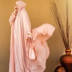 ATM2457 | Pink Linen Readymade Namaz Chadar