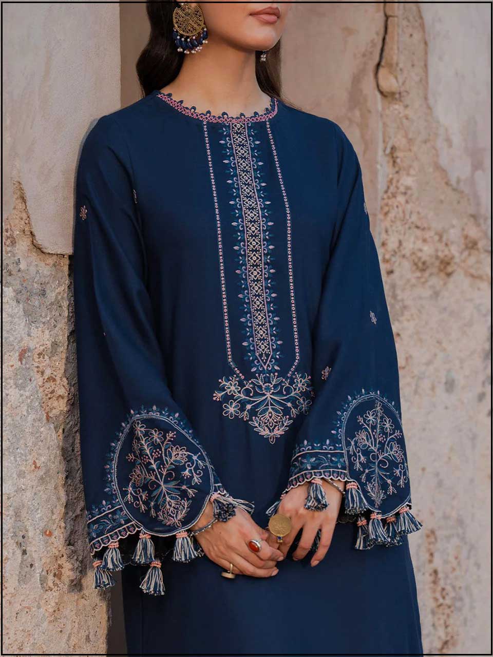 Izel - 3PC EMBROIDERED LUXURY LAWN SUIT