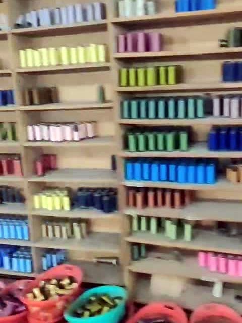 Embroidery thread colours at AT80 Stitching Studio