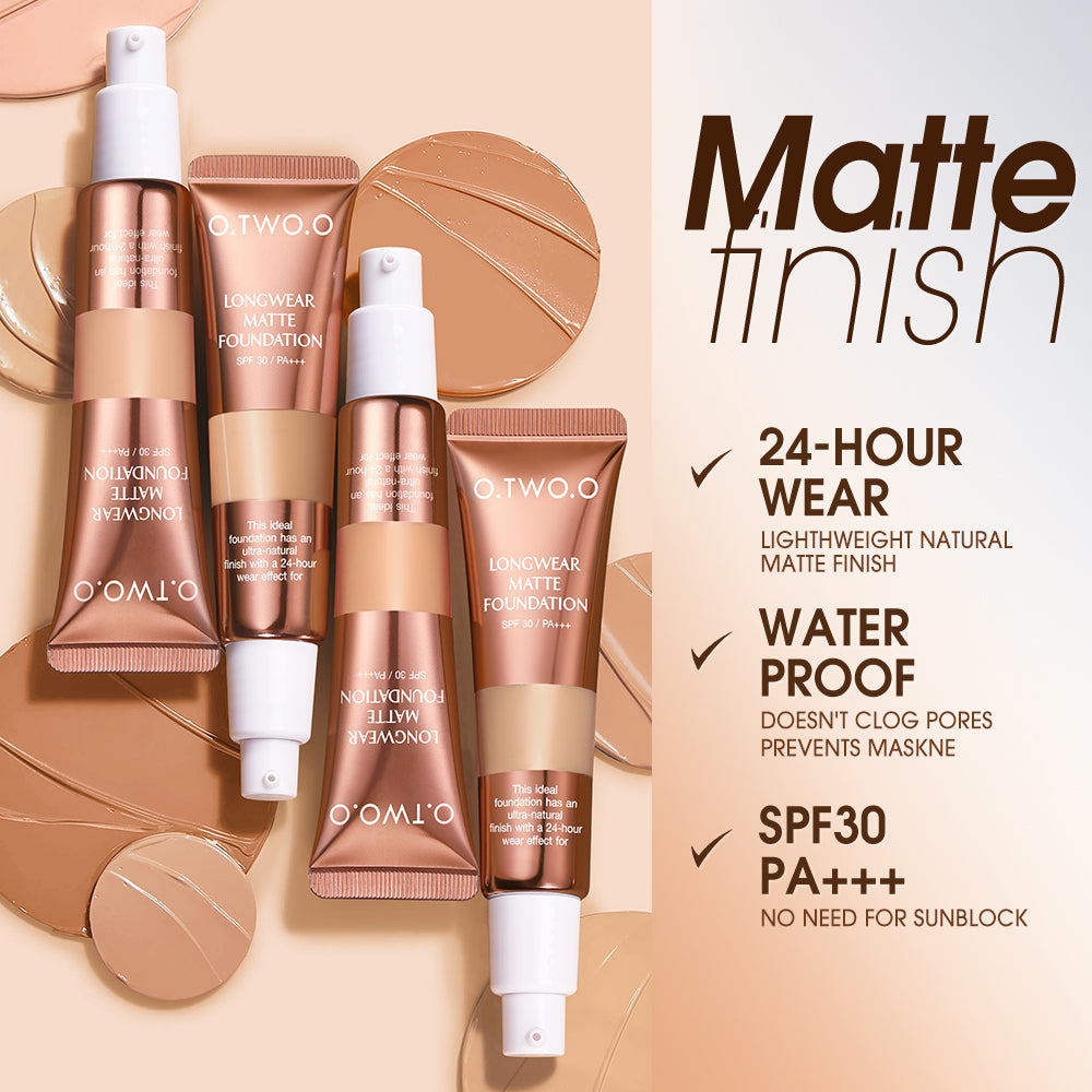 O.TWO.O Matte Foundation spf30