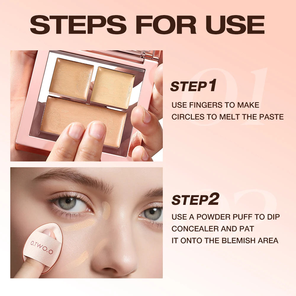 O.TWO.O Haute Creamy Concealer Palette