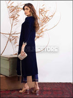 ATM24015 2-Peice Velvet Hand Mad Embroidered Readymade Suit