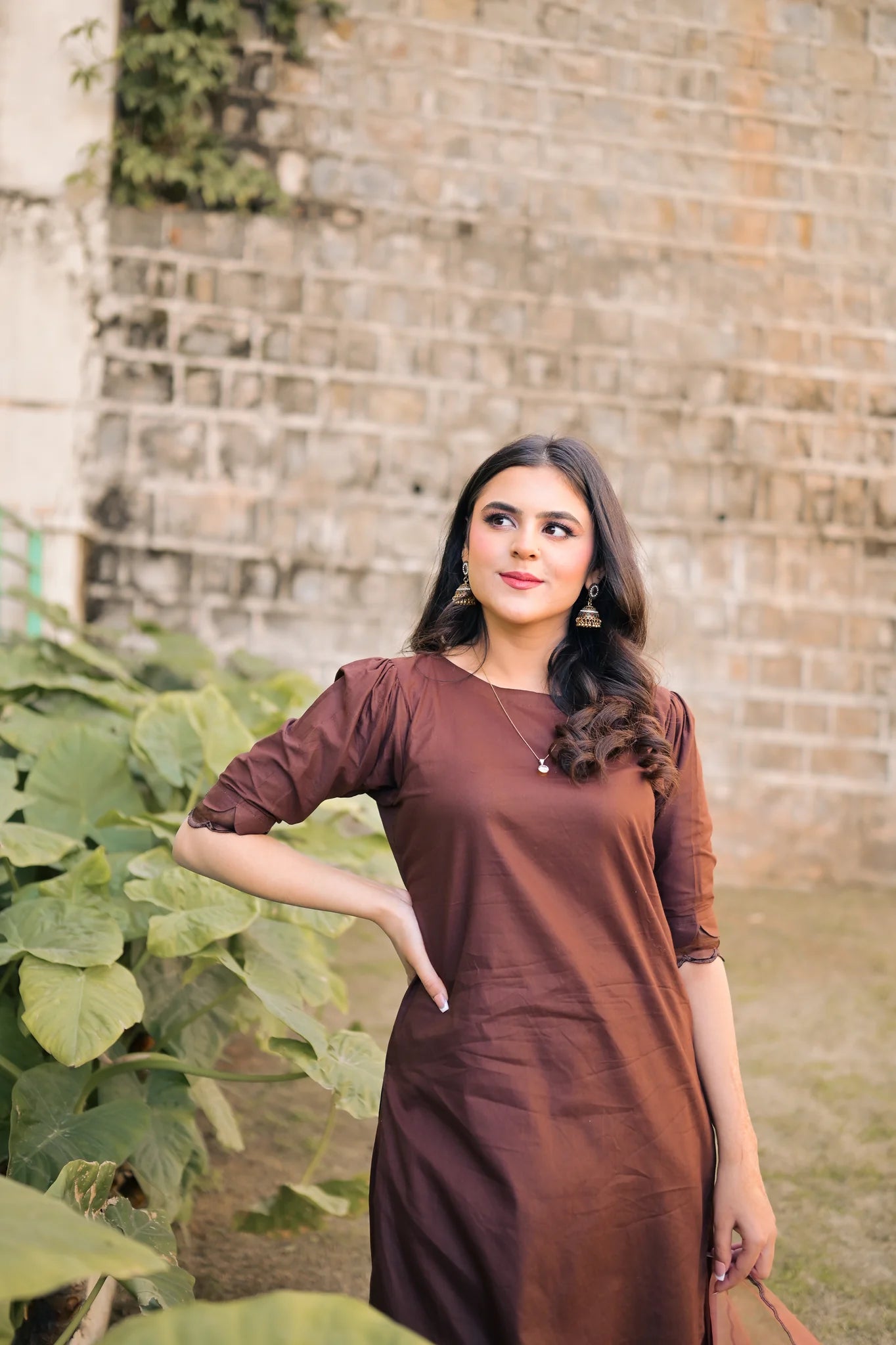 ATM26270 | Pakistani Designer's Saniya Farshi Shalwar Suit
