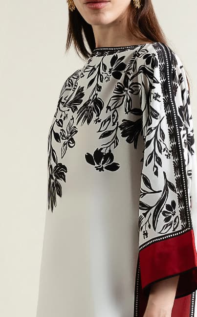 AT|80-1003|Wholesale Offer| Digital Printed Poly Lawn 2 Piece Suit Co-Ord Set