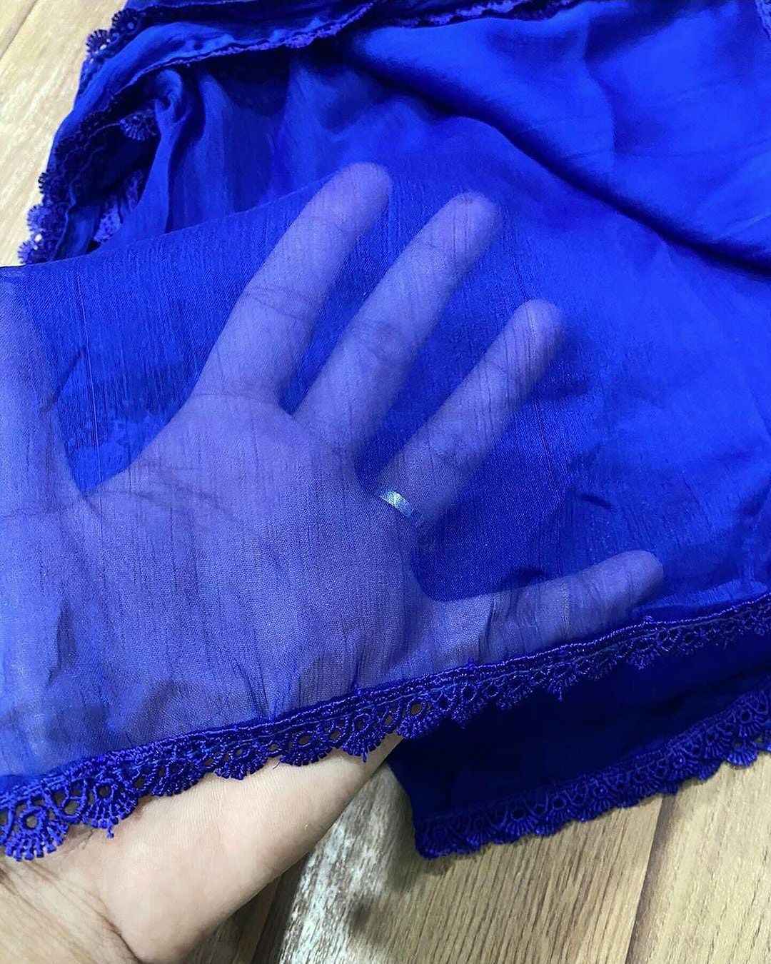ATM26096 | Premium Chiffon Lace Dupattas