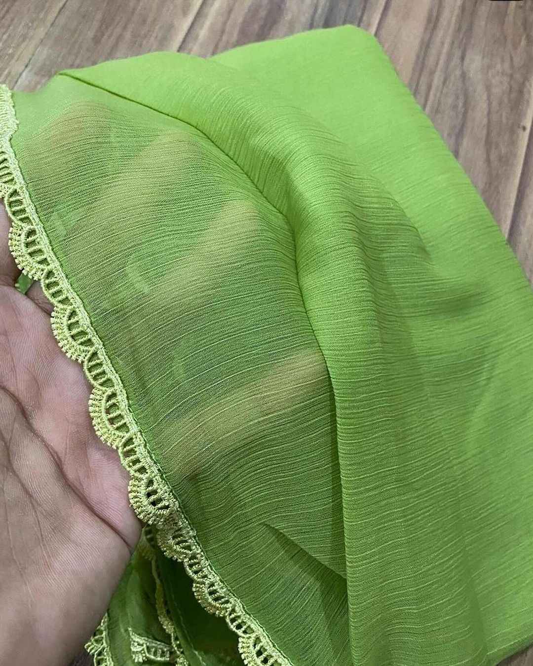 ATM26096 | Premium Chiffon Lace Dupattas