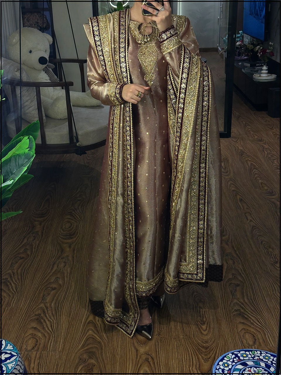ATM26112 | Pakistani Designer Hyderabadi classic