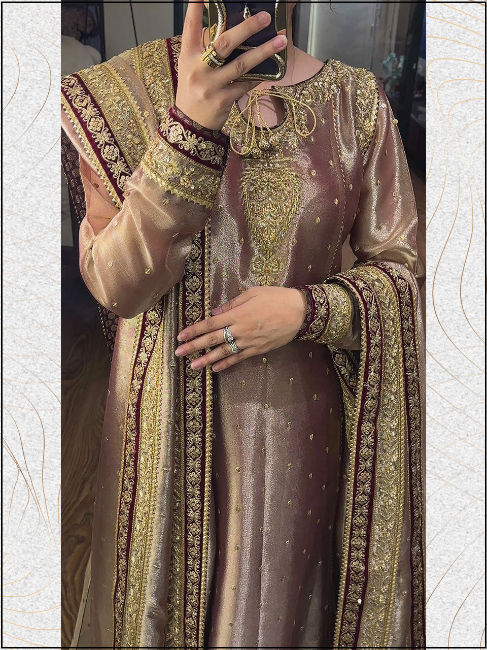 ATM26112 | Pakistani Designer Hyderabadi classic