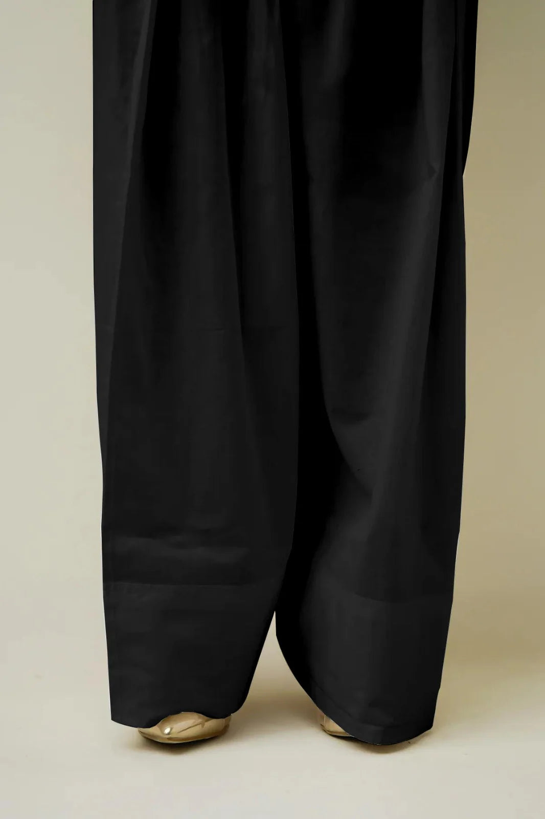 ATM26119 | Basic Black Ready To Wear Farshi Shalwar