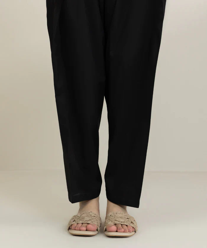 ATM26123 | Basic Black Ready To Wear Shalwar