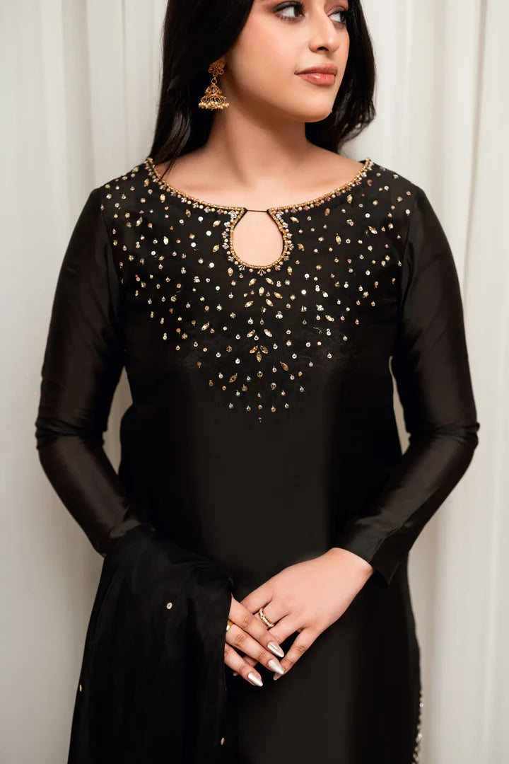 ATM26140 | Pakistani Designer 3 Piece Readymade Partywear Suit