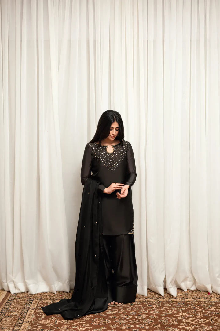 ATM26140 | Pakistani Designer 3 Piece Readymade Partywear Suit