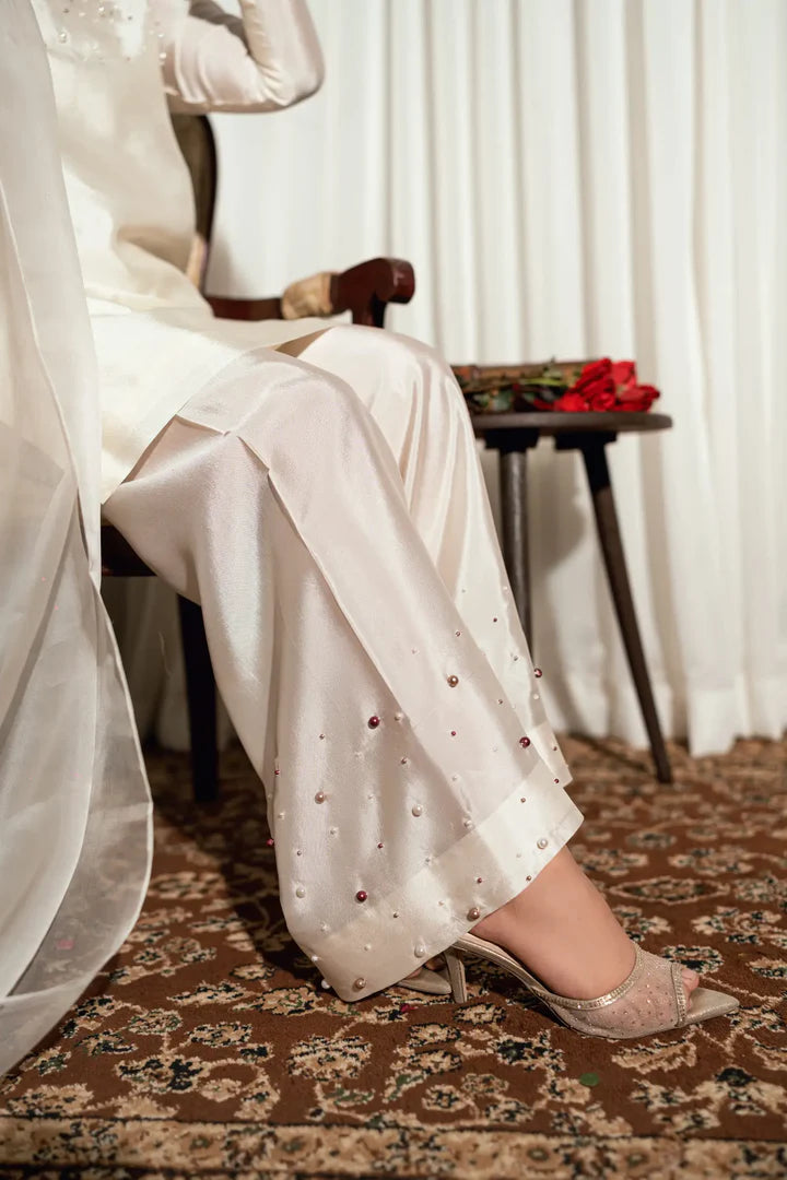ATM26141 | Pakistani Designer 3 Piece Readymade Partywear Suit