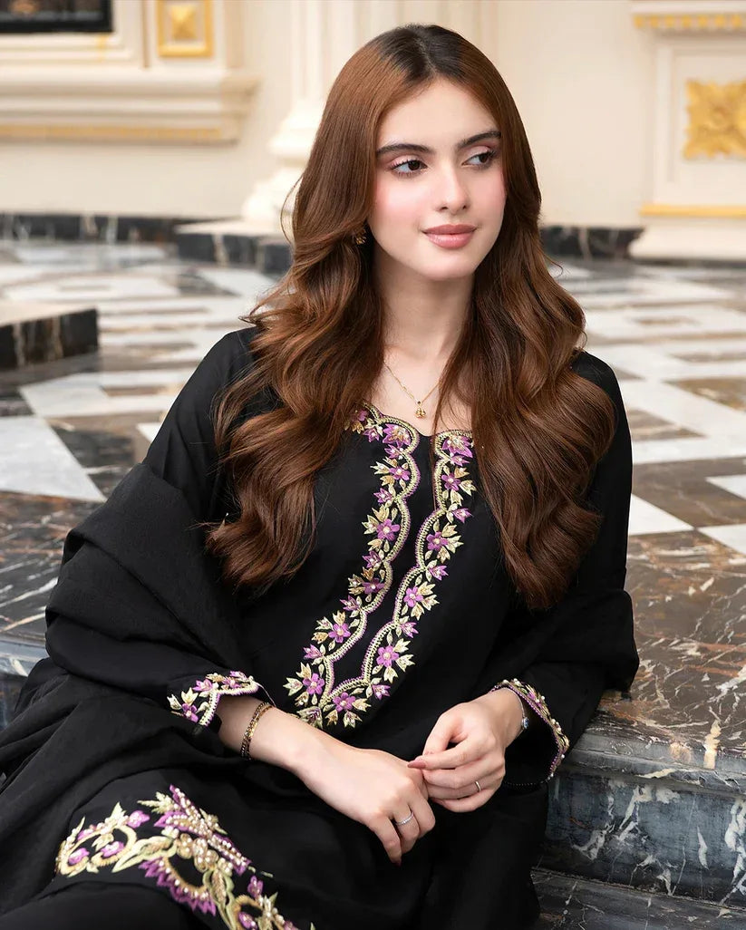 ATM26143 | Pakistani Designer 3 Piece Readymade Partywear Suit