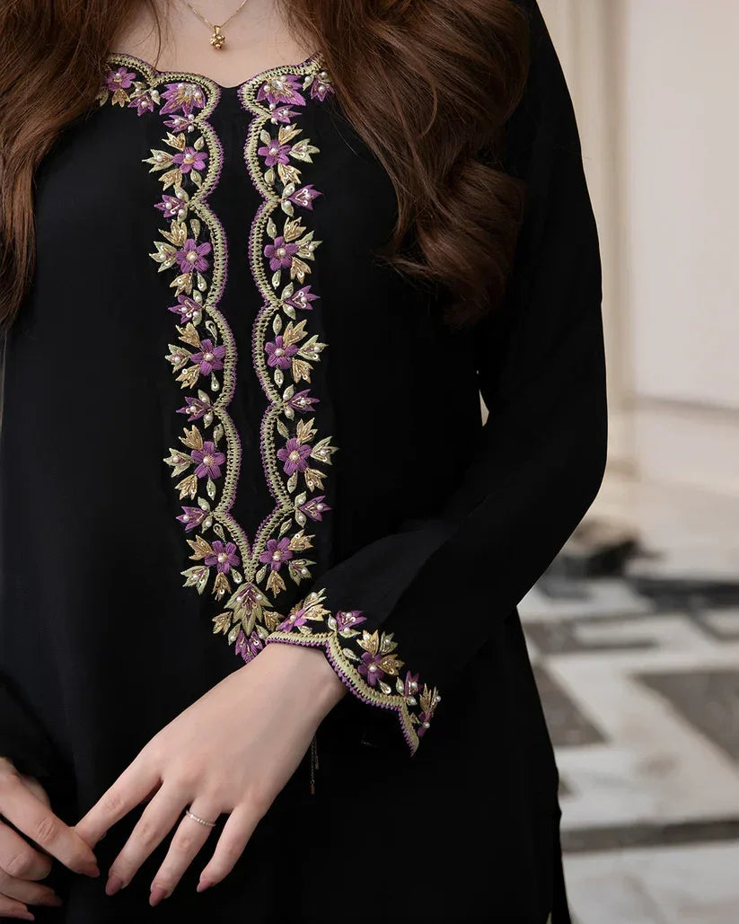 ATM26143 | Pakistani Designer 3 Piece Readymade Partywear Suit
