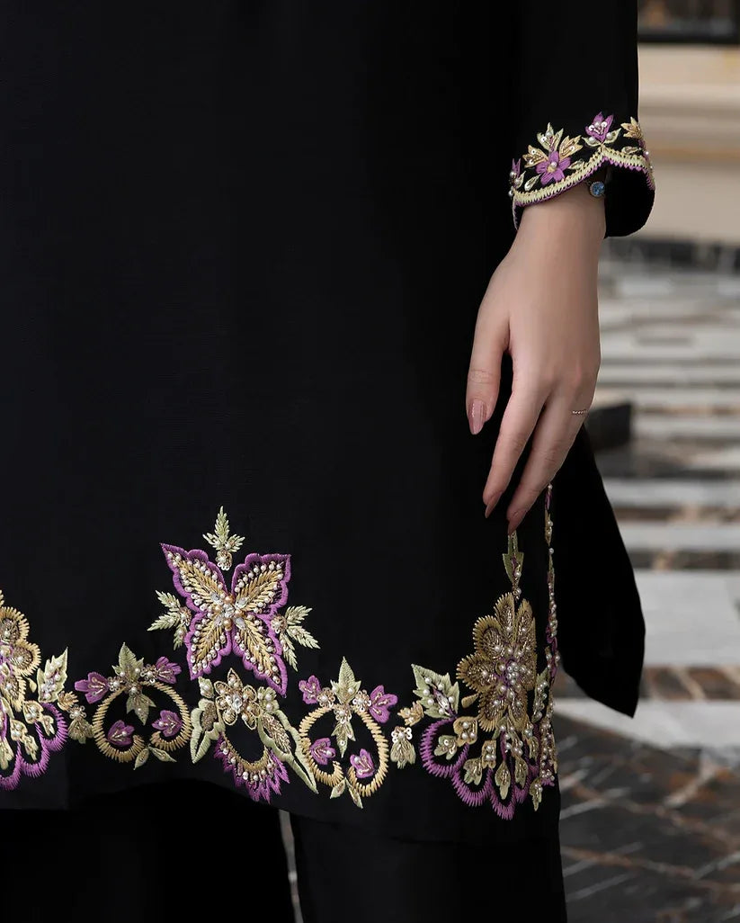 ATM26143 | Pakistani Designer 3 Piece Readymade Partywear Suit