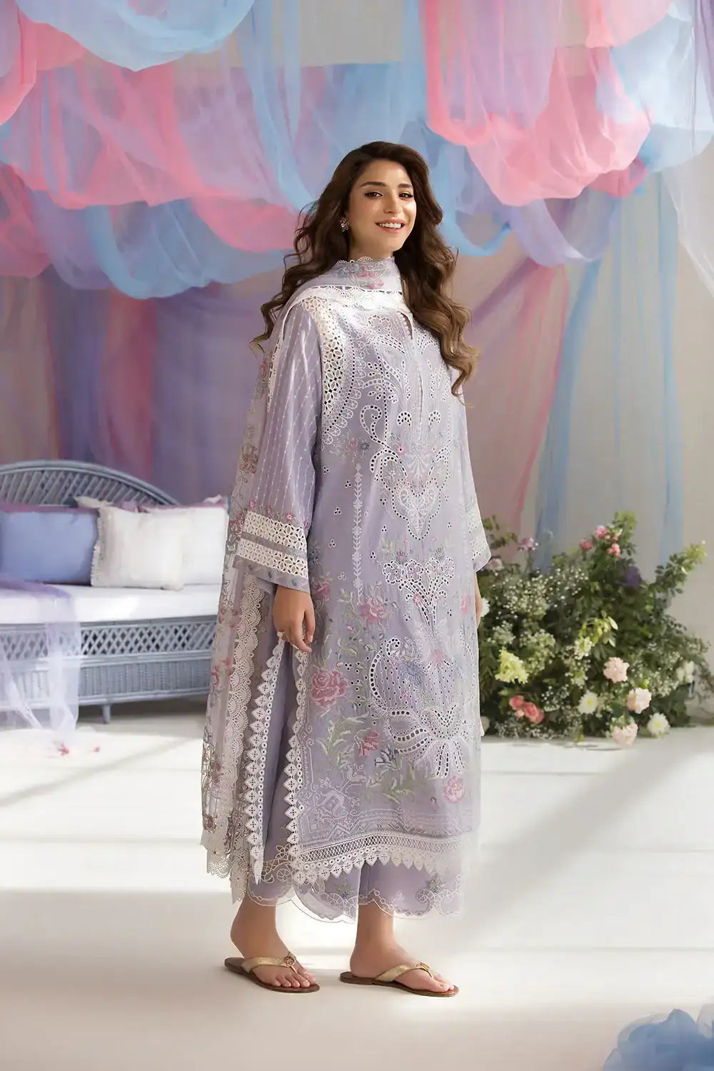 ATM26150 | Pakistani Designer Sobia Nazir Inspired Ready To Wear 3 Piece Suit