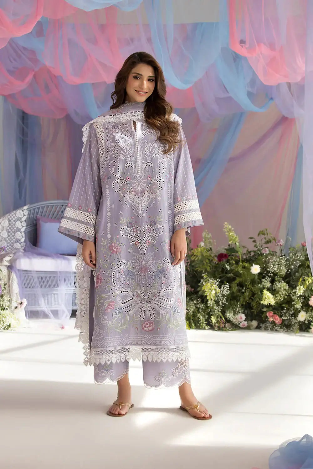 ATM26150 | Pakistani Designer Sobia Nazir Inspired Ready To Wear 3 Piece Suit