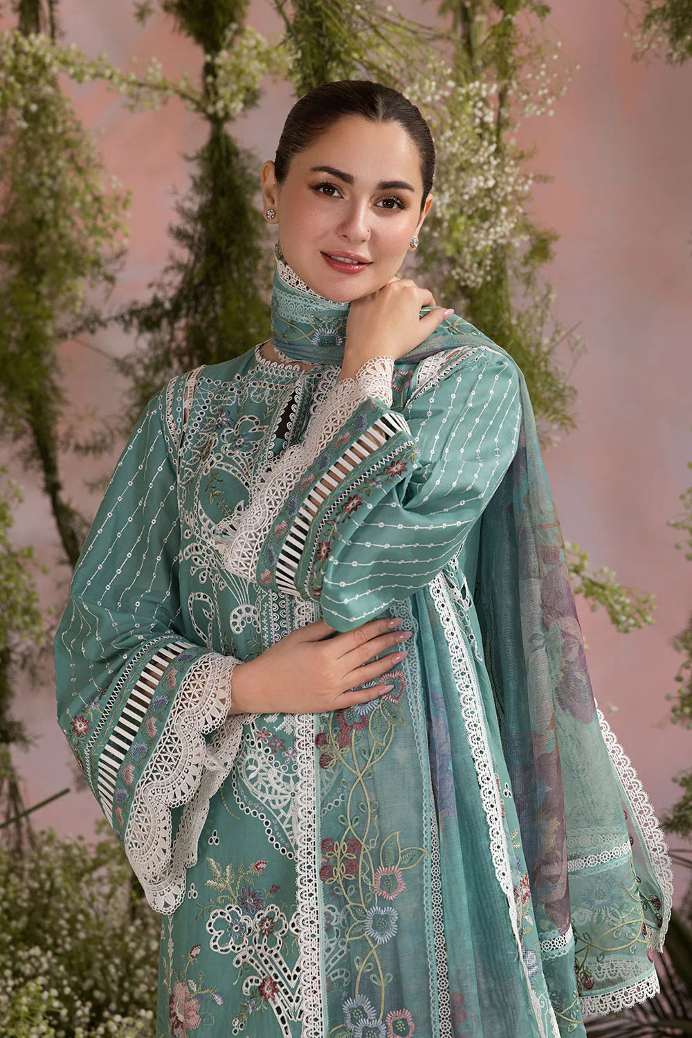 ATM26151 | Pakistani Designer Sobia Nazir Inspired Ready To Wear 3 Piece Suit