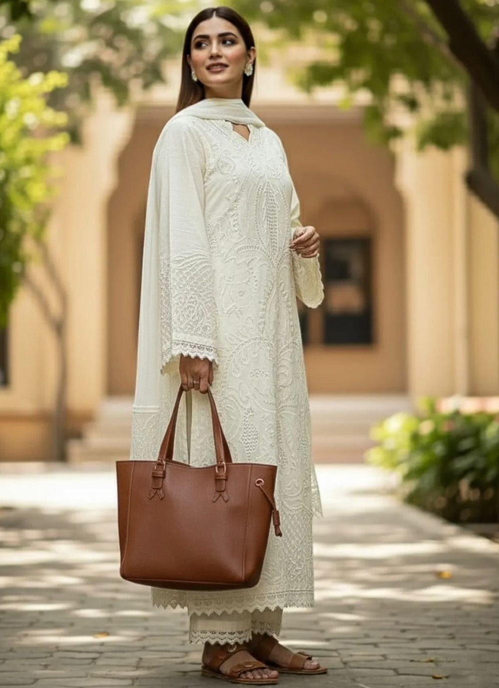 ATM26156 | Pakistani Designer Shanzay Inspired Ready To Wear Luxury Lawn 3 Piece Suit