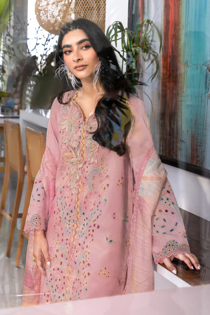 ATM26158 | Pakistani Designer Rang Rasiya Inspired Ready To Wear Luxury Lawn 3 Piece Suit