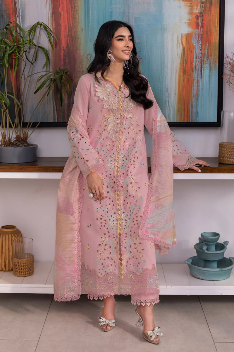 ATM26158 | Pakistani Designer Rang Rasiya Inspired Ready To Wear Luxury Lawn 3 Piece Suit