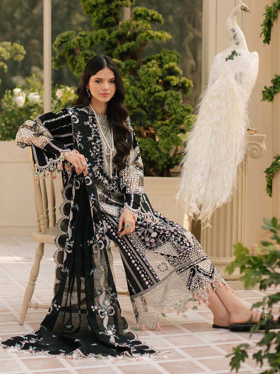 ATM26164 | Pakistani Designer Bin Ilyas Inspired Ready To Wear Luxury Lawn 3 Piece Suit