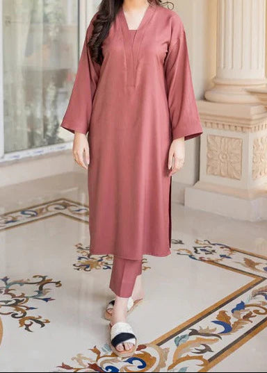 ATM26176 | Pakistani Designer Stitched 2PC Lawn Co-Ord Set