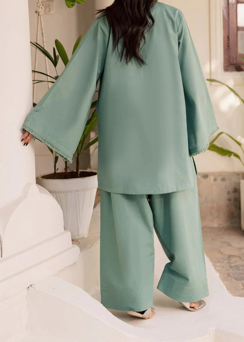 ATM26178 | Pakistani Designer Stitched 2PC Lawn Co-Ord Set
