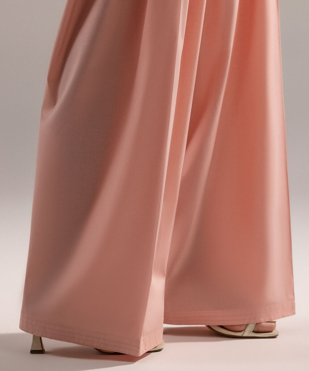 ATM26186 | Pakistani Designer Sapphire Solid Pink Stitched 2PC Lawn Co-Ord Set