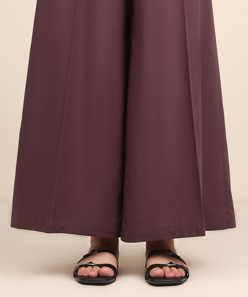 ATM26197 | Solid Cotton Sharara