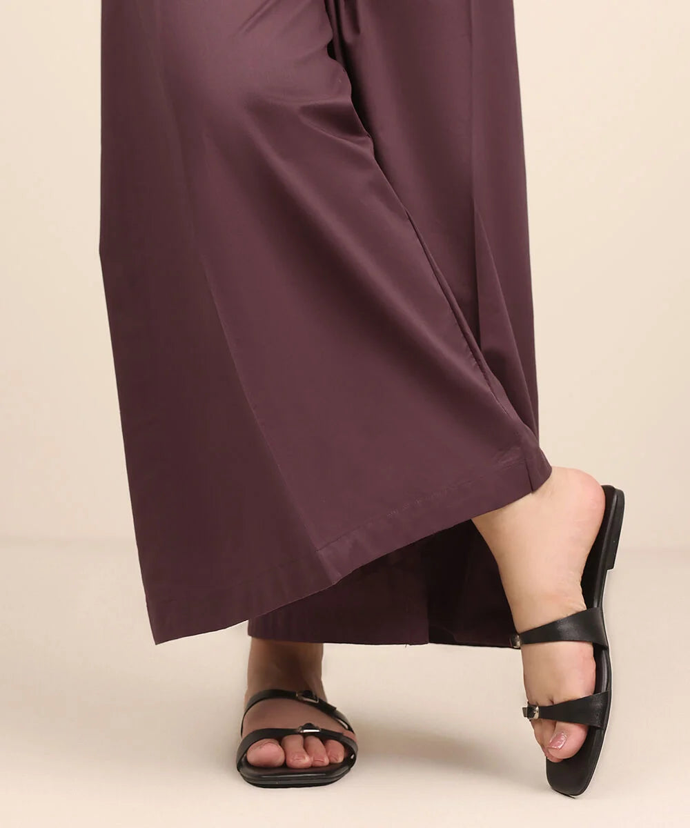 ATM26197 | Solid Cotton Sharara