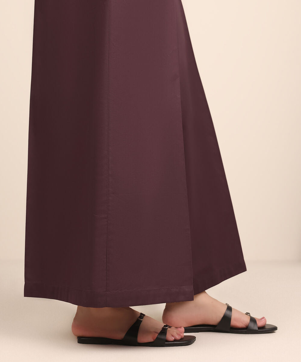 ATM26197 | Solid Cotton Sharara