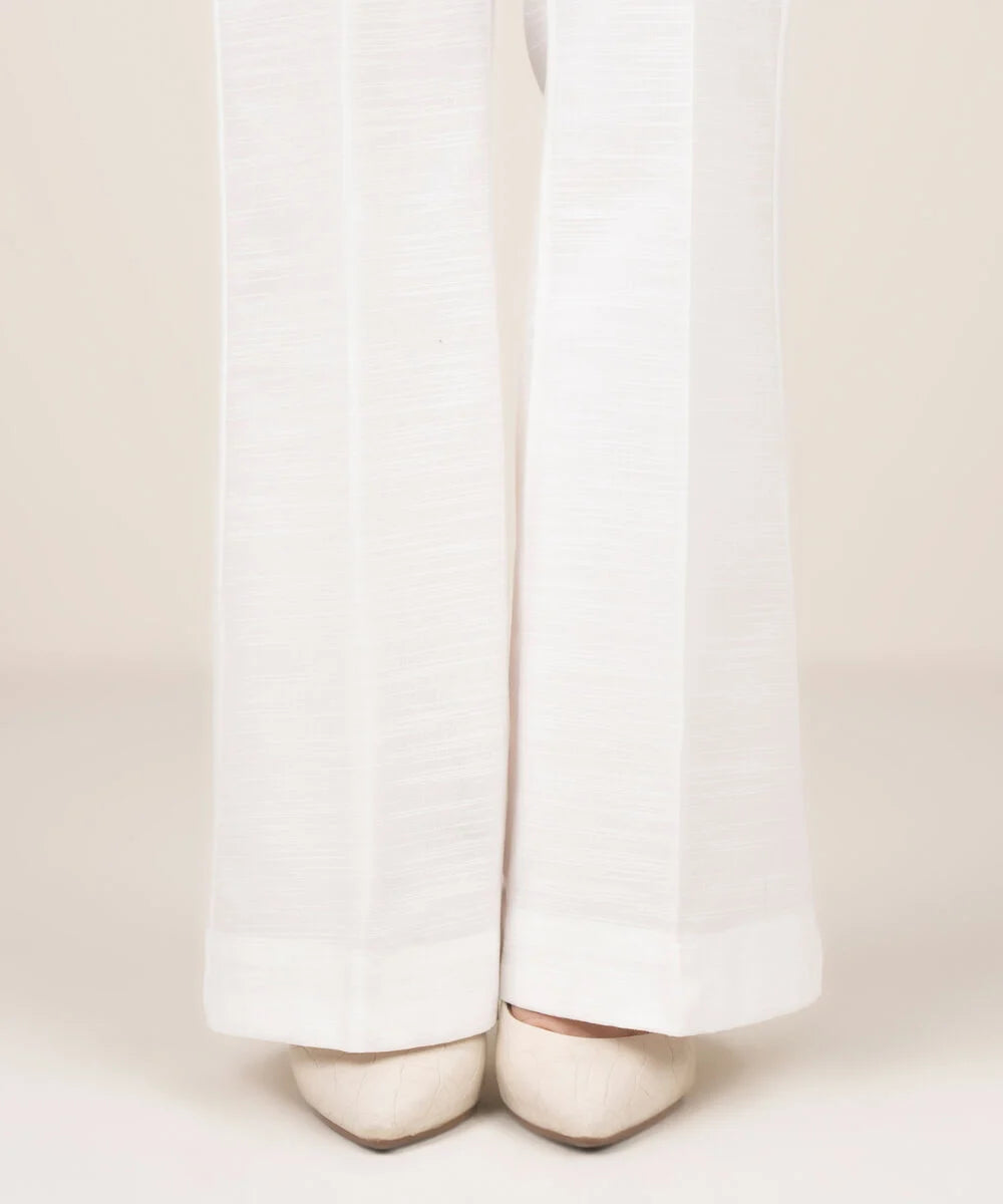 ATM26203 | Khaddar Boot-Cut Pant