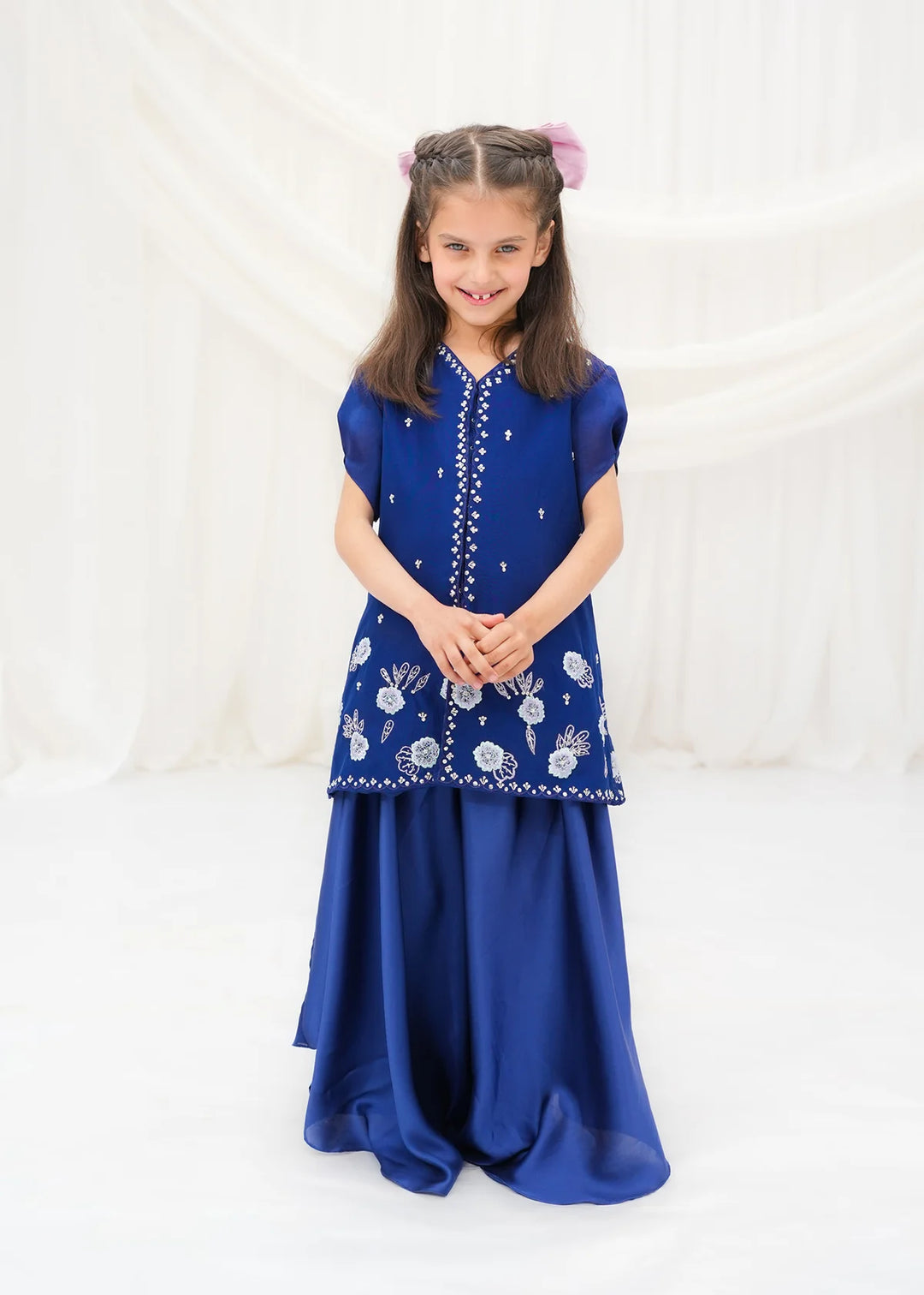 ATM26225 | Mommy & Me Three Piece Partywear Readymade Suit