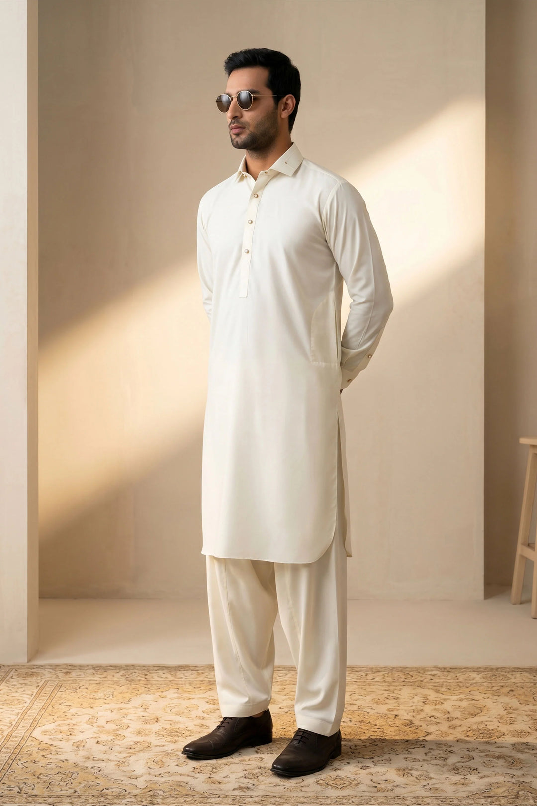ATM26246 | Boski Wash & Wear Kameez Shalwar