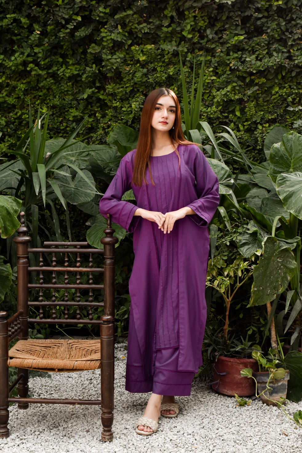 ATM26279 | Pakistani Designer's Dilnasheen 2PC Readymade Suit