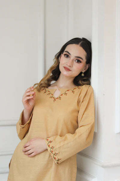 ATM26283 | Pakistani Designer's Zoha 2PC Hand Embroidered Readymade Suit